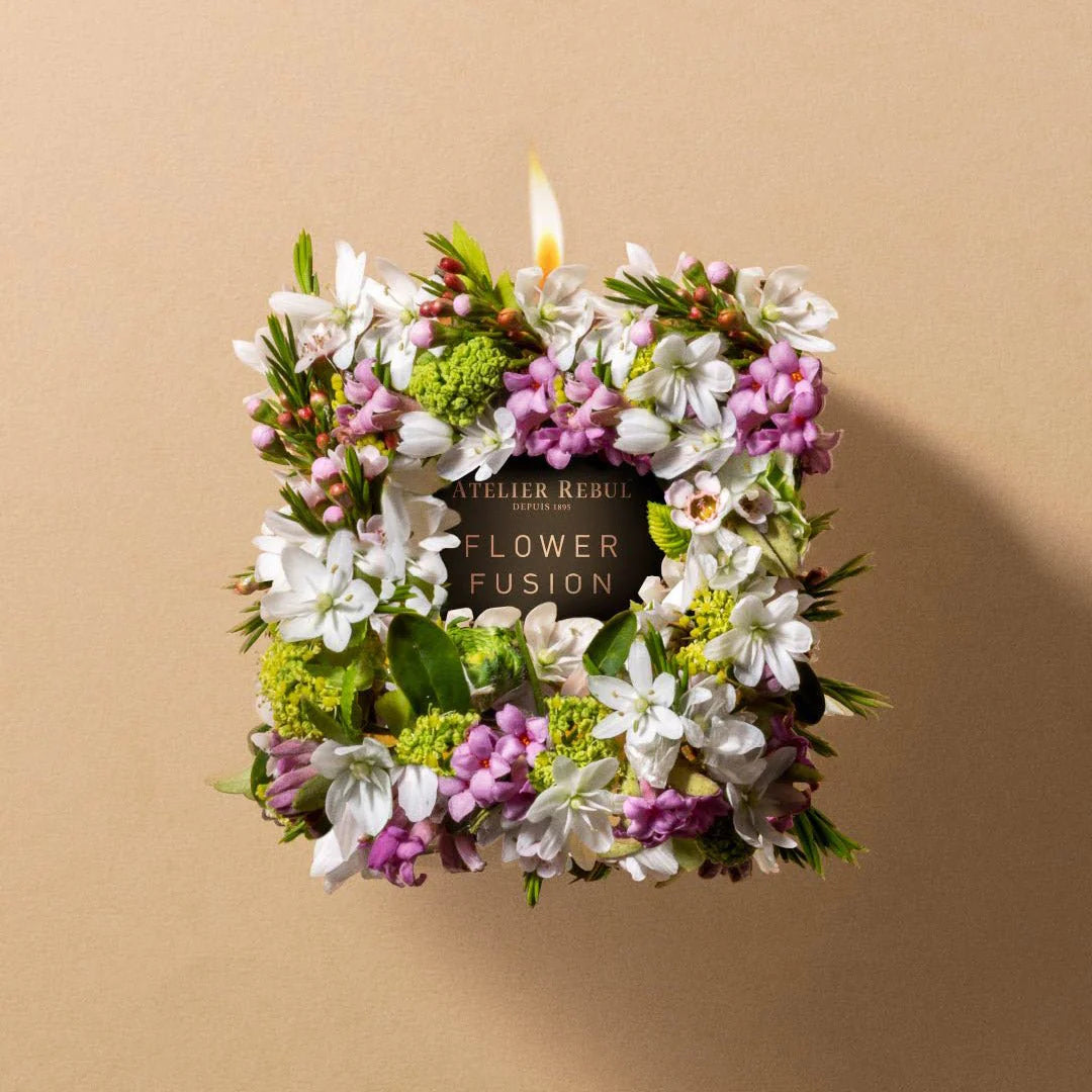 Lumânare parfumată Flower Fusion - 210g - Lumânări parfumate