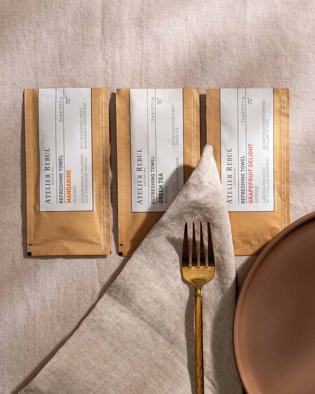 Șervețel umed parfumat Grapefruit Delight - 10 buc