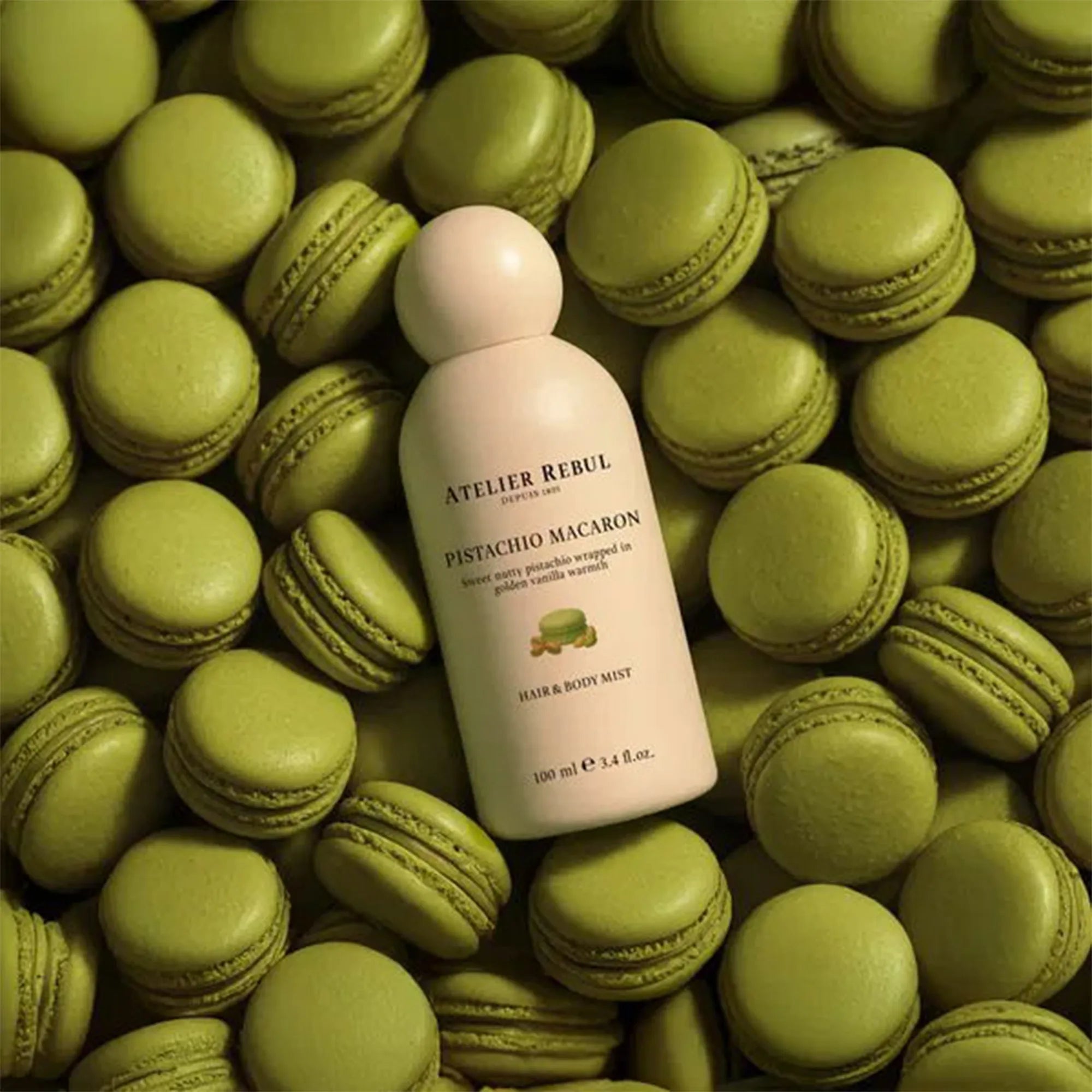 Spray păr & corp Pistachio Macaron - Ediție Limitată - 100ml - Spray de păr și corp
