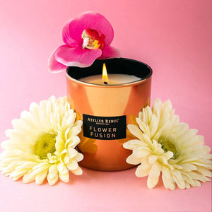 Lumânare parfumată Flower Fusion - 210g - Lumânări parfumate