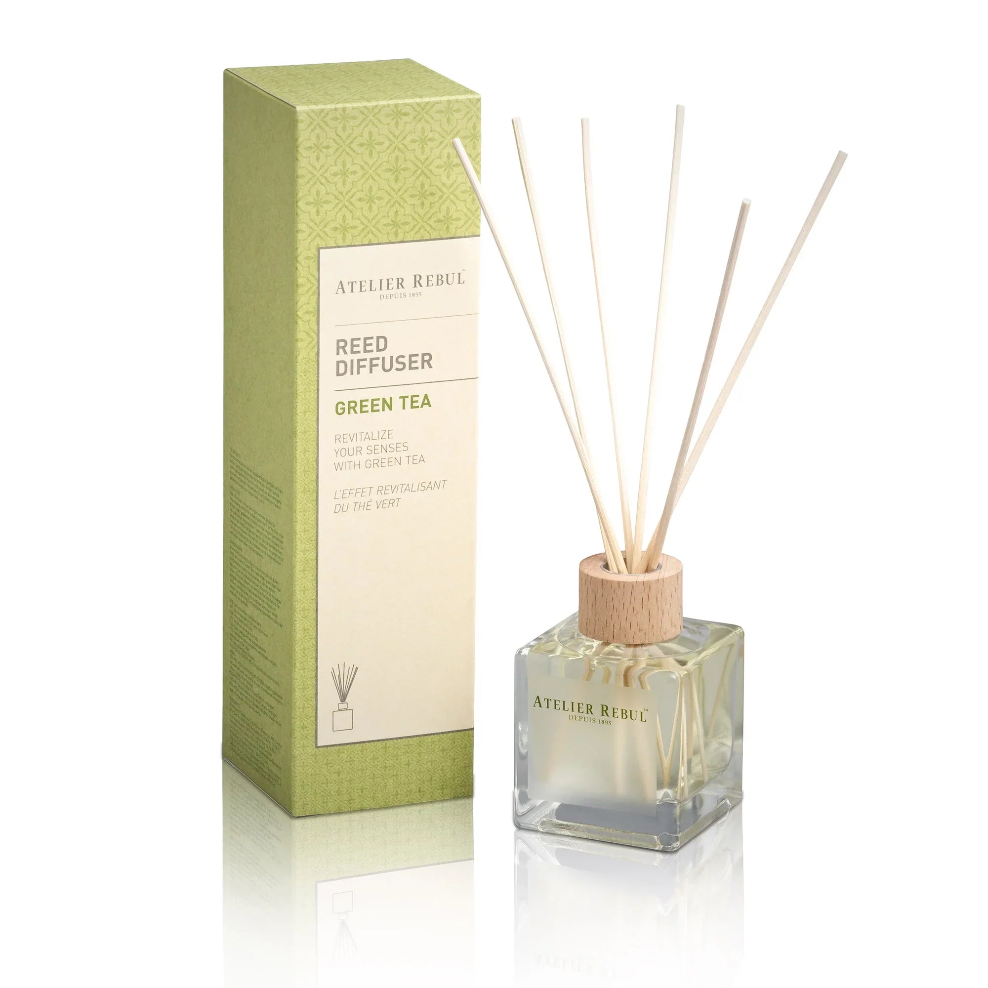 Difuzor cu bețișoare Green Tea - 120ml - Difuzoare cu bețișoare