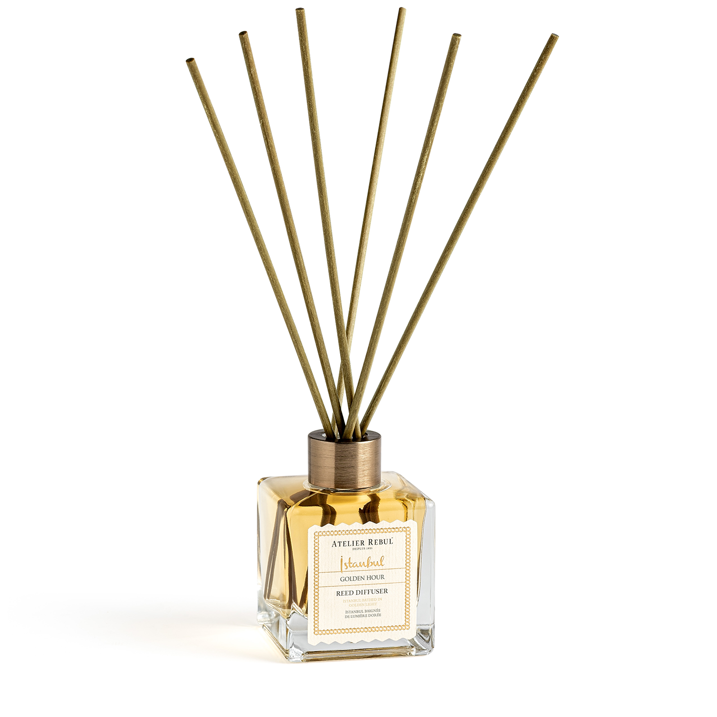 Difuzor cu bețișoare Istanbul Golden Hour - 120ml - Difuzoare cu bețișoare