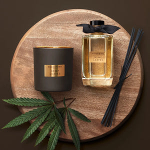 Lumânare parfumată Hemp Leaves - 210g - Lumânări parfumate