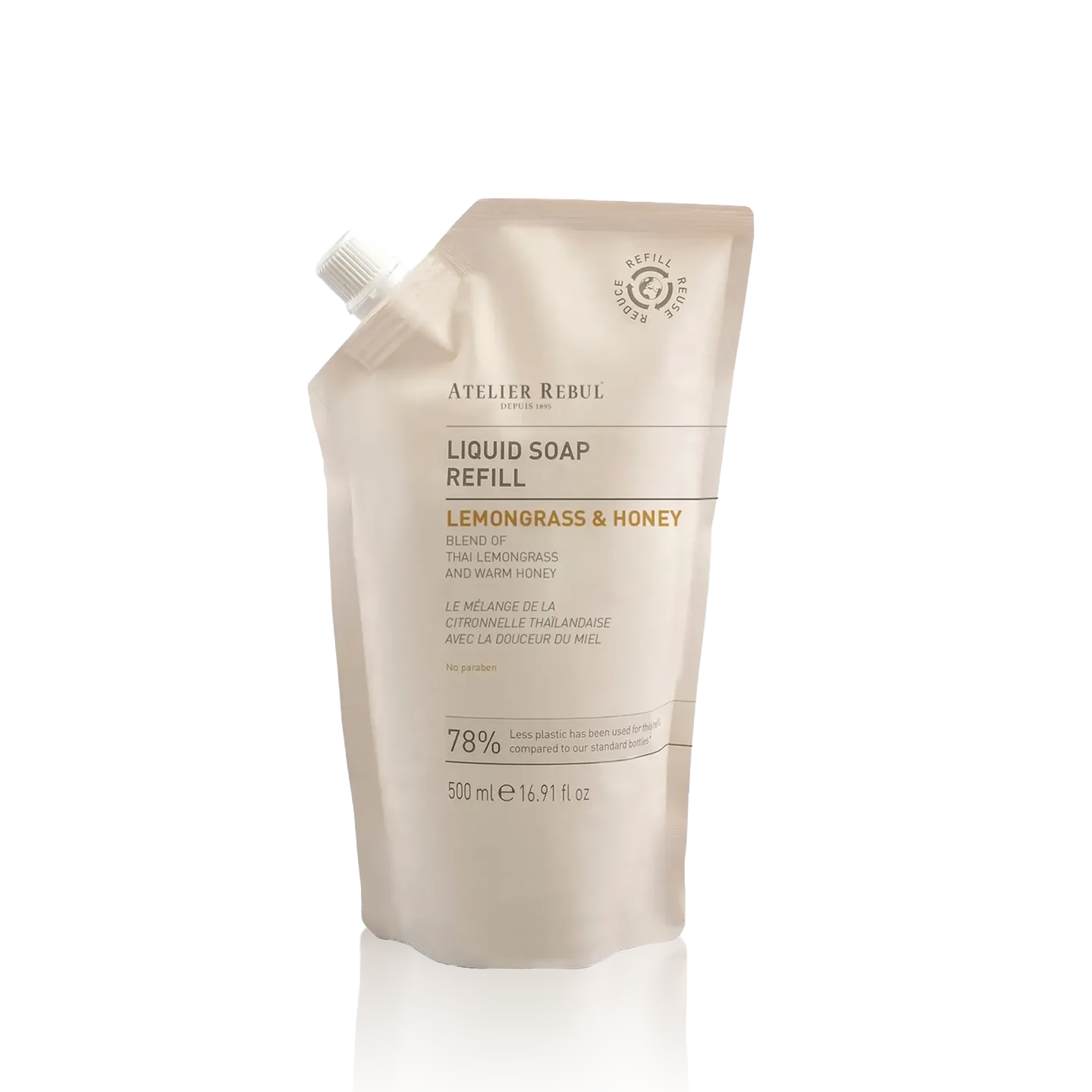 Rezervă săpun lichid Lemongrass & Honey - 500ml - Săpun lichid