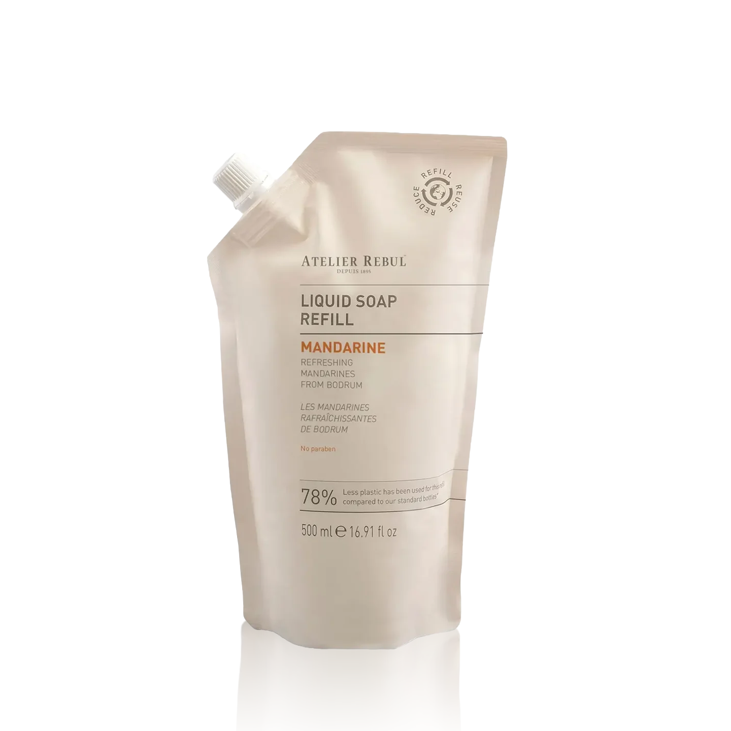 Rezervă săpun lichid Mandarine - 500ml - Săpun lichid