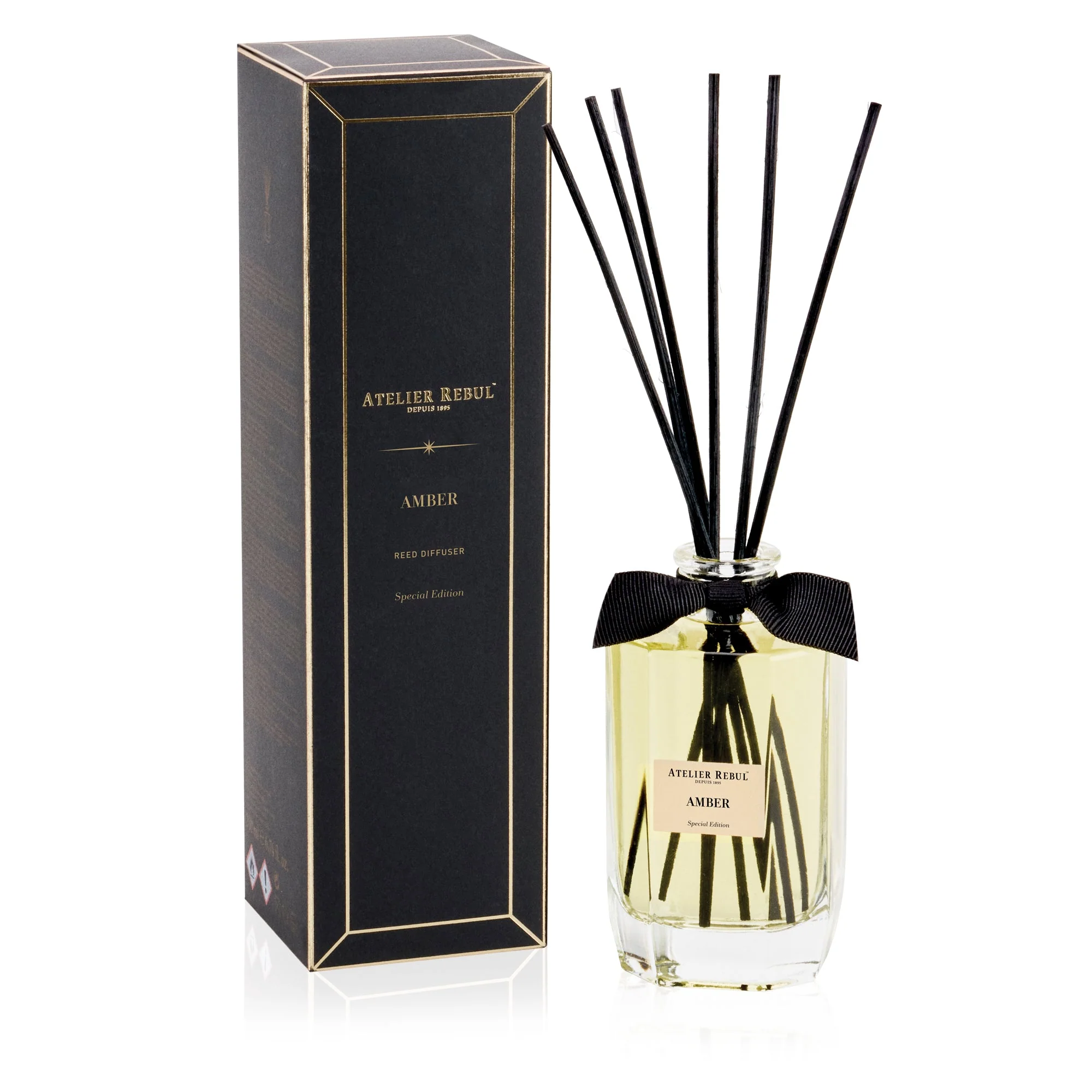 Difuzor cu bețișoare Amber 200ml