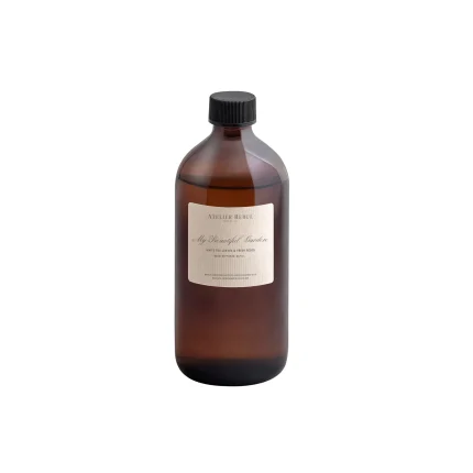 AT02306 REZERVA DIFUZOR CU BETISOARE 450ML–CEAI ALB SI TRANDAFIRI PROASPETI Atelier Rebul